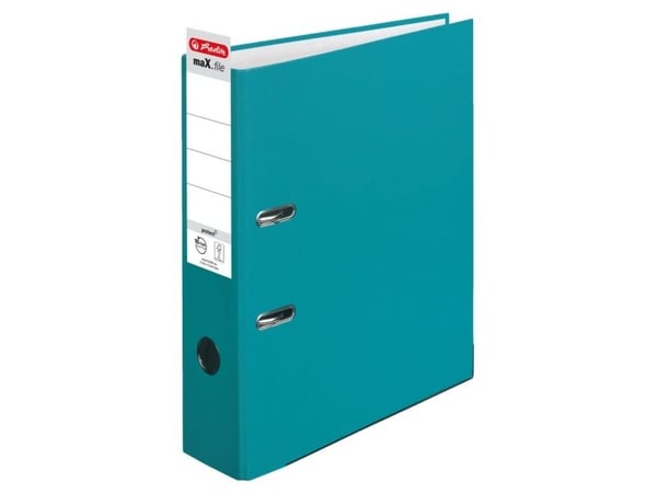 Herlitz maX.file, A4, D-ring, Förvaring, Polypropylen (PP), Turkos