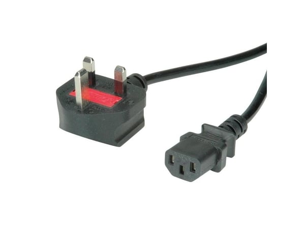 VALUE 19.99.2019, 3 m, BS 1363, IEC 320, 250 V, 10 A