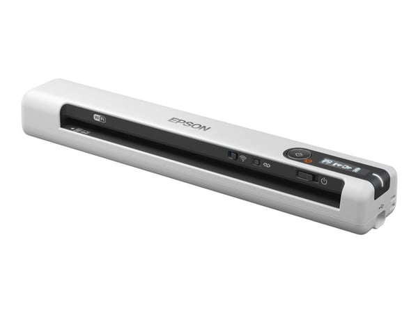 Epson WorkForce DS-80W - Dokumentskanner - Contact Image Sensor (CIS) - A4 - 600 dpi x 600 dpi - inntil 15 spm (mono) / inntil 15 spm (farge) - inn...