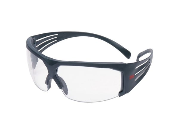 3M SecureFit Protective Eyewear, Vernebriller, Monteringsarbeid, Konstruksjons-/renoveringsarbeid, Svart, Gjennomsiktig, Plast, Polykarbonat