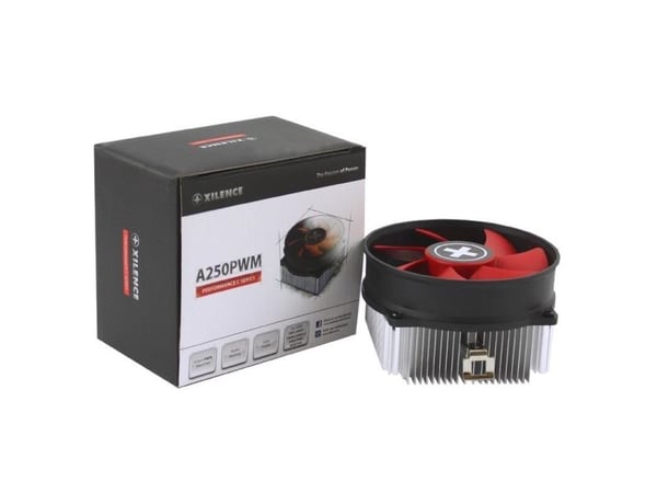 Xilence Performance C Series A250PWM - Prosessorkjøler - (for: Socket 754, Socket 940, Socket 939, AM2, AM2+, AM3, AM3+, FM1, AM4) - aluminium - 92 mm