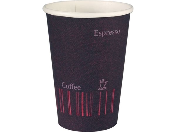 Papkop, Duni Espresso, 36 cl, brun, pakke a 50 stk