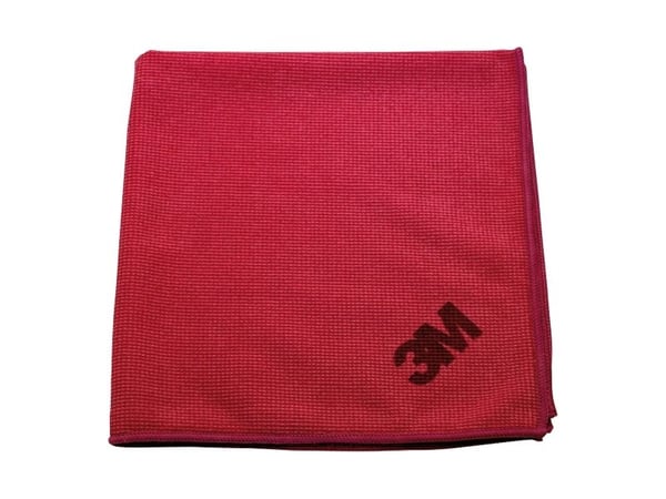 3M 7100087657, Mikrokuitu, Punainen, Konepesu, 95 °C, 360 mm, 360 mm