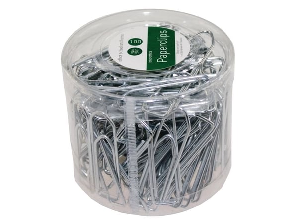 Clips, BNTx48, Uden riller, metallic pakke a 100 stk