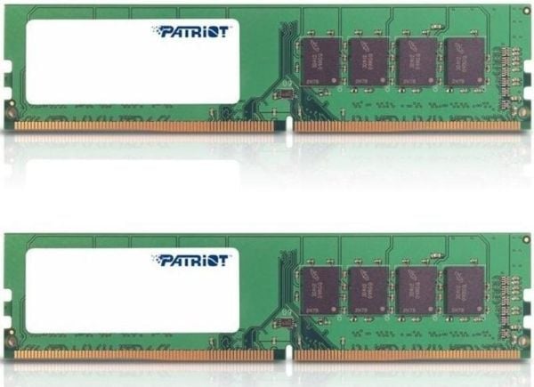 Patriot Signature Line - DDR4 - sett - 16 GB: 2 x 8 GB - DIMM 288-pin - 2666 MT/s / PC4-21300 - CL19 - 1.2 V - ikke-bufret - ikke-ECC