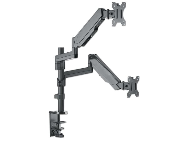 Manhattan 461597, Klemmer, 8 kg, 43,2 cm (17"), 81,3 cm (32"), 100 x 100 mm, Grå