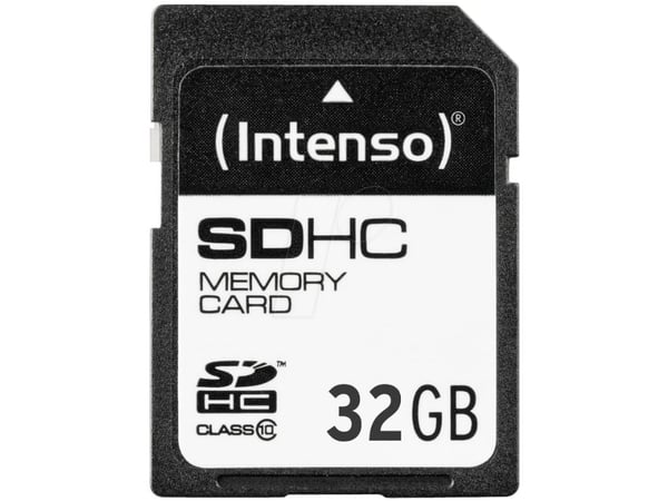Intenso Class 10 - Flashminnekort - 32 GB - Class 10 - SDHC