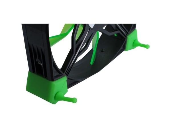 Inter-Tech CobaNitrox Xtended N-120-GR - Kabinettvifte - 120 mm - grønn