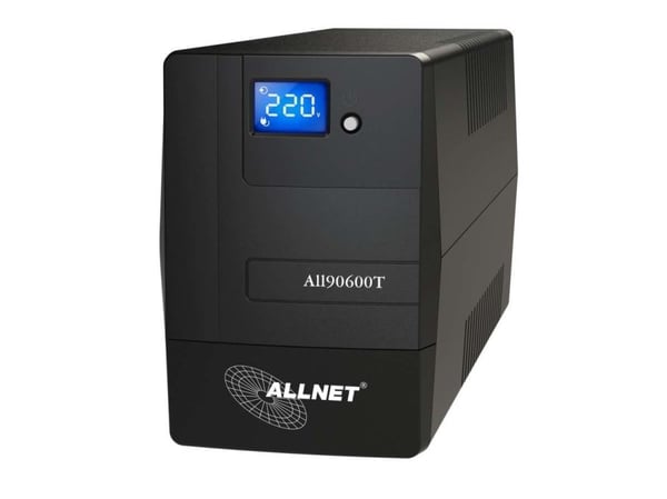 ALLNET ALL90600T, Interaktivt indgangsstik, 0,6 kVA, 360 W, 162 V, 290 V, 50/60 Hz