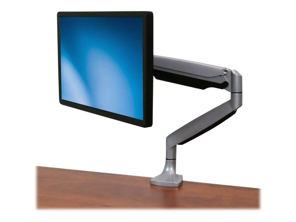 StarTech.com Enkel skrivbordsmonterad monitorarm - ledad i alla riktningar - silver - Monteringssats - justerbar arm - för LCD-display - extra kraf...