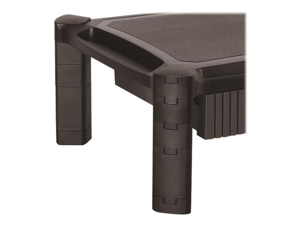 Startech Adjustable Monitor Riser - Drawer - Monitors up to 32"- Adjustable Height - Monitor Stand - Computer Monitor Riser (MONSTADJD) - Stativ (s...