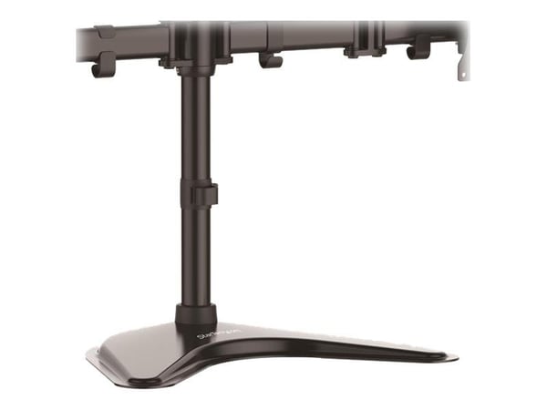StarTech.com Quad Monitor Stand - nivellettävä - tukee näyttöjä 13" - 27" - säädettävä VESA neljän näytön jalusta 4 näytön kokoonpanoon - teräs - m...