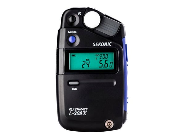Sekonic L-308X, 63 mm, 20 mm, 110 mm, 80 g, Alkalisk, AA Sekonic L-308X, 63 mm, 20 mm, 110 mm, 80 g, Alkalisk, AA