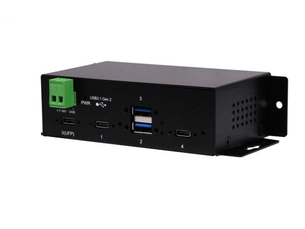 EXSYS EX-1274HMV, USB 3.2 Gen 2 (3.1 Gen 2) Type-C, USB 3.2 Gen 2 (3.1 Gen 2) Type-A, USB 3.2 Gen 2 (3.1 Gen 2) Type-C, 10000 Mbit/s, Musta, Window...