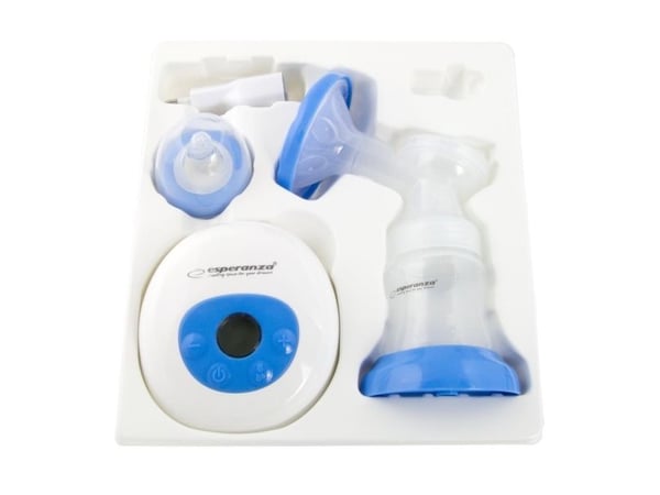Esperanza BEBITA - Breast pump - sladdlös - blå