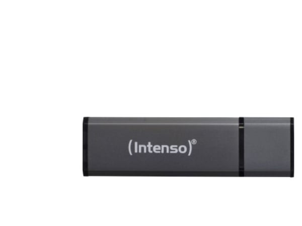 Intenso Alu Line - USB-flashstasjon - 4 GB - USB 2.0 - antrasitt