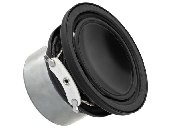 Monacor SPX-20M, komplett høyttalerdriver, 15 W, rund, 30 W, 8 ohm (O), 3 - 22000 Hz
