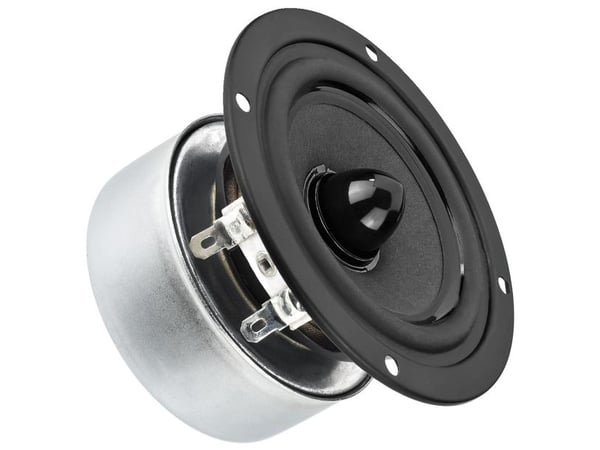 Monacor SPX-31M, komplett høyttalerdriver, 20 W, rund, 40 W, 8 ohm (O), 3 - 20000 Hz