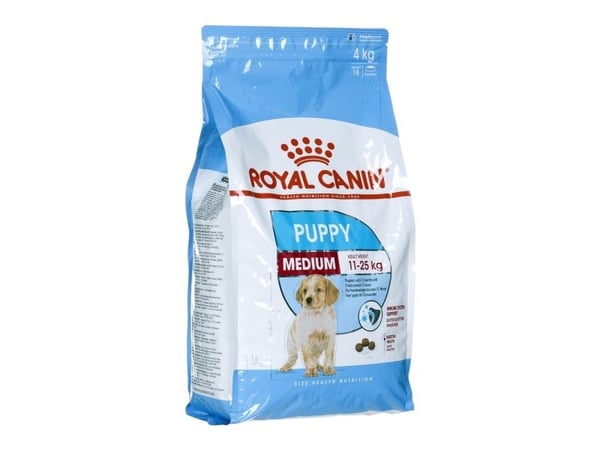 Royal Canin Medium Puppy, Valp, Mais, Fjærfe, 4 kg