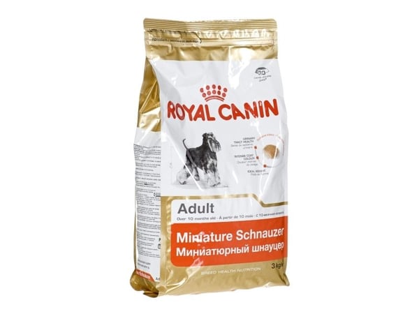 Royal Canin Miniature Schnauzer Adult, Voksen, Dvergschnauzer, Mini (5 - 10kg), 3 kg