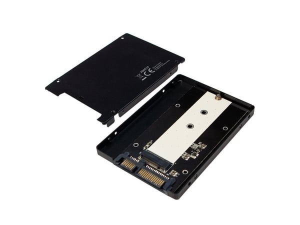 LogiLink AD0019, M.2, SATA, Sort, 100,4 mm, 70 mm, 7 mm