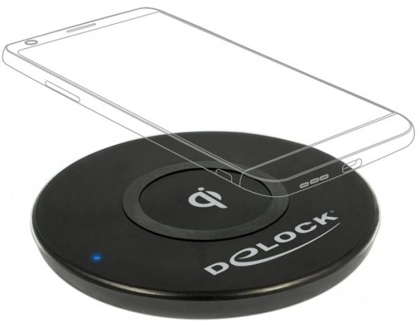 Delock - Trådløs ladematte - 10 watt - Fast Charge