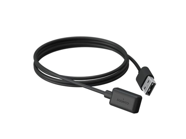 Suunto - Lade-/datakabel - USB hann til terminal (magnet) - svart