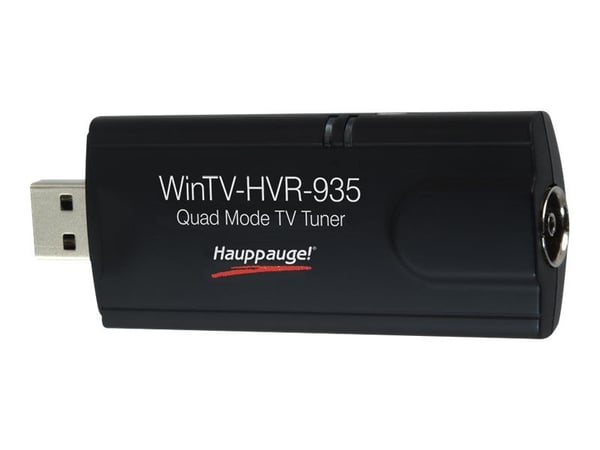 Hauppauge WinTV HVR-935C - Digital / analog TV-kanalvelger / radiokanalvelger / videofangstadapter - DVB-C, DVB-T2 - HDTV - USB 2.0 - PAL Hauppauge WinTV HVR-935C - Digital / analog TV-kanalvelger / radiokanalvelger / videofangstadapter - DVB-C, DVB-T2 - HDTV - USB 2.0 - PAL