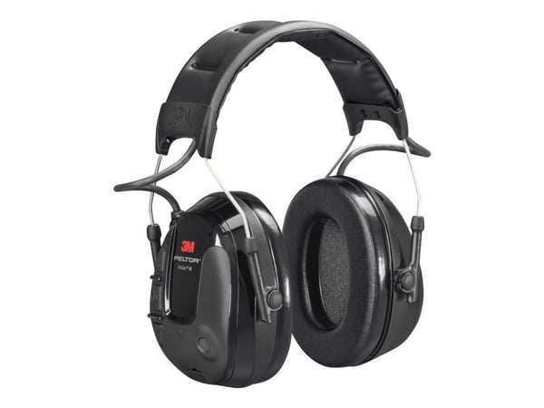 3M Peltor ProTac III Slim MT13H220A - Hodetelefoner - hodebånd - loddrett - kablet - aktiv støydemping - 3,5 mm jakk - svart