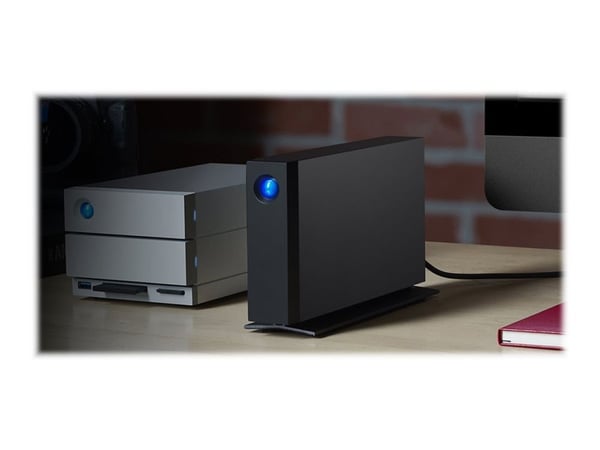 LaCie d2 Professional STHA4000800 - Hårddisk - 4 TB - extern (stationär) - USB 3.1 (USB-C stikforbindelse) - med Seagate Rescue Data Recovery