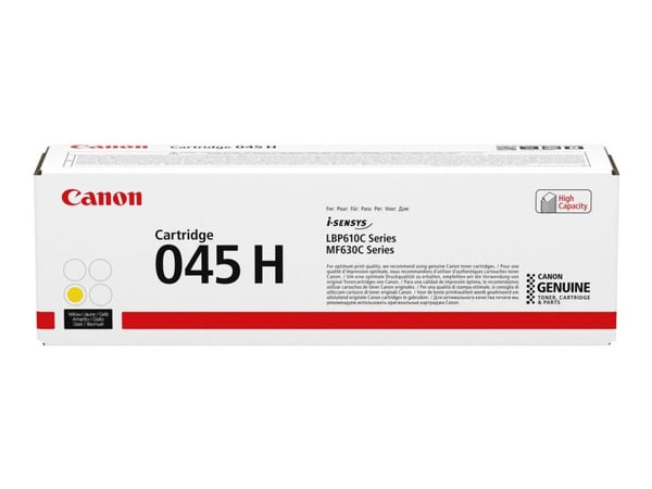 Canon 045 H, 2200 sivua, Keltainen, 1 kpl