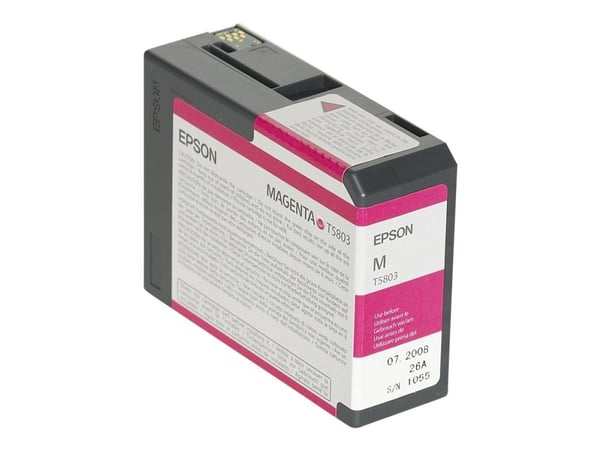 Epson T5803 - 80 ml - magenta - original - blekkpatron - for Stylus Pro 3800, Pro 3880