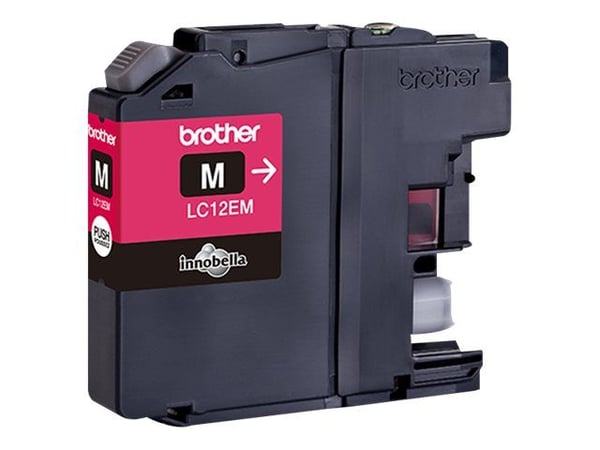 Brother LC12EM - XL Capacity - magenta - original - blekkpatron - for Brother MFC-J6925DW