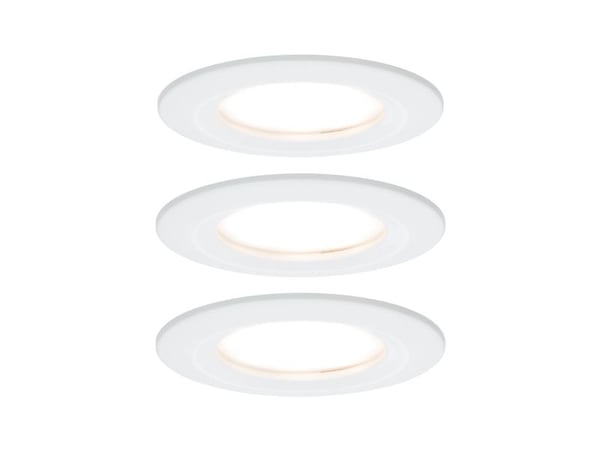 Paulmann 934.60, 3 ampuller, LED, 19,5 W, 460 lm, Hvit