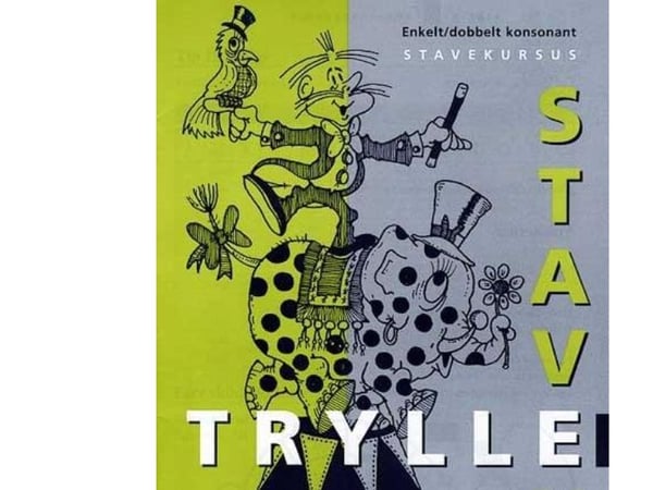 Tryllestaven - stavekurs 7. enkel/dobbel konsonant - 5 stk. | Jens Porsborg Larsen | Språk: Dansk