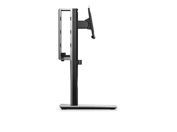 Dell Micro Form Factor All-in-One Stand MFS18 - Stativ - for monitor / mini-PC - skjermstørrelse: 19"-27" - monteringsgrensesnitt: 100 x 100 mm - s...