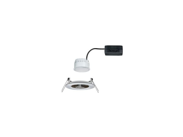 Paulmann Nova, 1 ampuller, LED, 2700 K, 650 lm, IP44, Metallisk