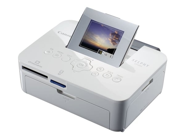 Canon SELPHY CP1000 - skrivare - färg - dye-sublimering - 100 x 148 mm upp till 0,45 min/sida (färg) - USB, USB-host (0011C012)