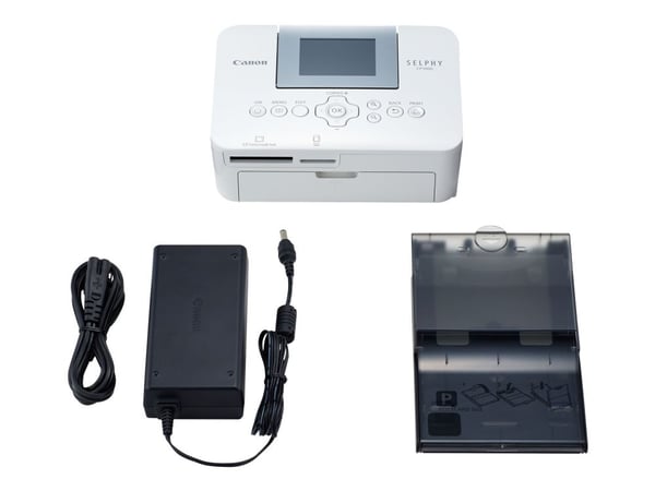 Canon SELPHY CP1000 - Skirver - farge - fargesublimering - 100 x 148 mm inntil 0.45 min/side (farge) - USB, USB-vert - hvit