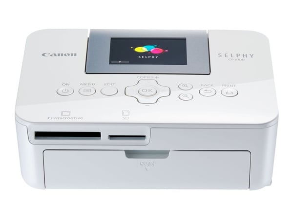 Canon SELPHY CP1000 fotoskrivare 300 x 300 DPI, färgsublimering, vit