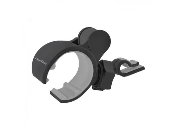 Qoltec - Bilholder for mobiltelefon - svart