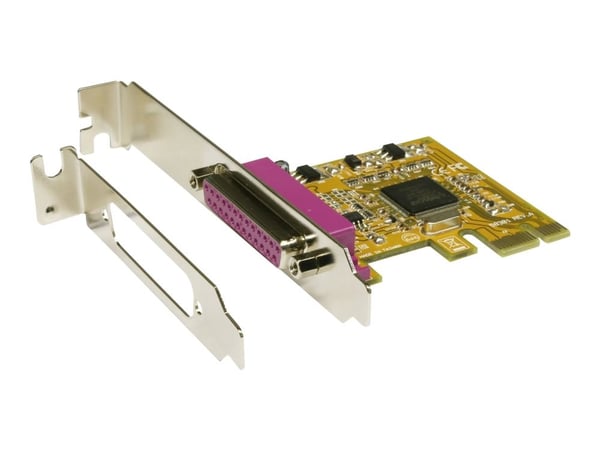 Exsys EX-44001 - Parallelladapter - PCIe lavprofil - IEEE 1284