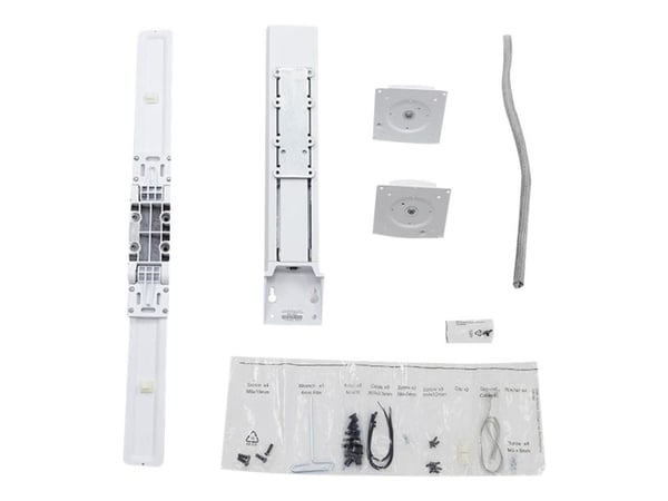 Ergotron StyleView - Monteringskomponent (løftemotor, hengselbue, 2 VESA-adaptere, kabelstyringsmaskinvare) - side-til-side - for 2 LCD-skjermer - ...