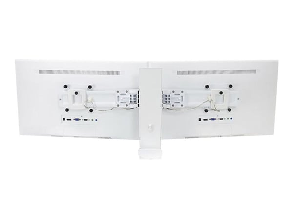 Ergotron StyleView - Monteringskomponent (løftemotor, hengselbue, 2 VESA-adaptere, kabelstyringsmaskinvare) - side-til-side - for 2 LCD-skjermer - ...