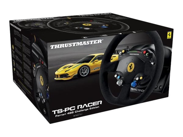 ThrustMaster TS-PC Racer - Ferrari 488 Challenge Edition - hjul - kablet - for PC