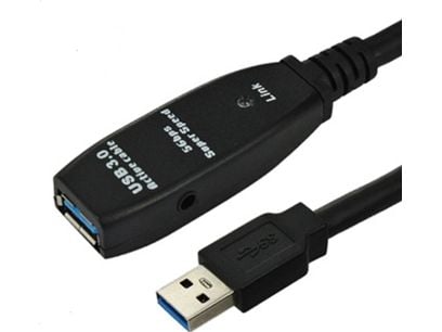 MicroConnect - USB forlængerkabel - USB Type A (han) til USB Type A (hun) - USB 3.0 - 10 m - aktiivinen - lajittelu - lajittelu