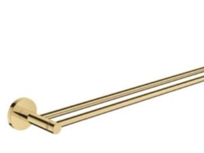 Grohe Essentials dobbelt håndklædestang - Poleret Cool Sunrise