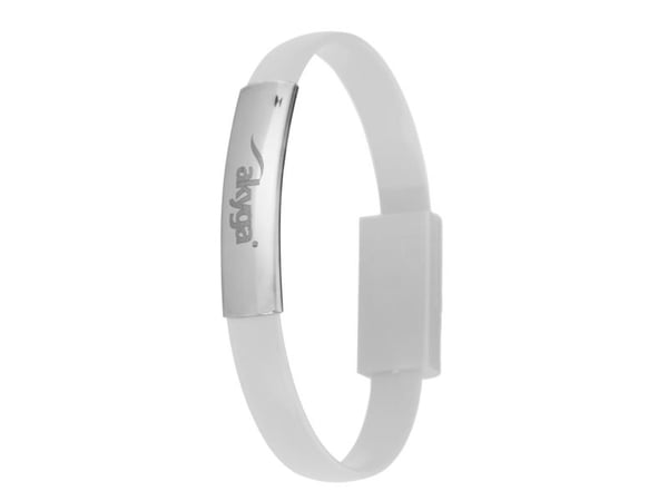 Akyga AK-AD-34, 0,23 m, USB A, Micro-USB B, USB 2.0, Vit