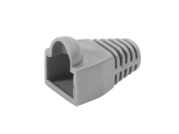 LogiLink MP0005, Kaapelikenkä, Harmaa, RJ-45, 100 kpl