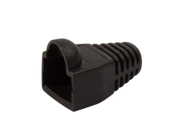 LogiLink MP0006, Kaapelikenkä, musta, RJ-45, 100 kpl